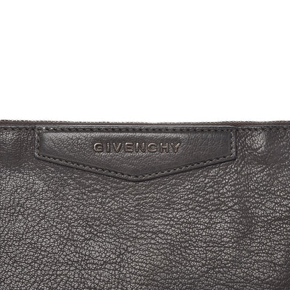 Givenchy Sugar Goatskin Medium Antigona Pouch Elephant Grey 8 of 9