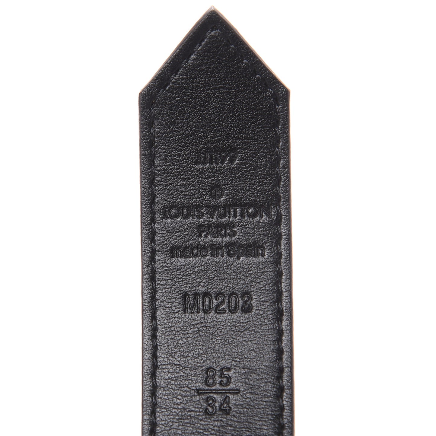 Reverse Monogram 25mm Dauphine Reversible Belt 85 34 Black