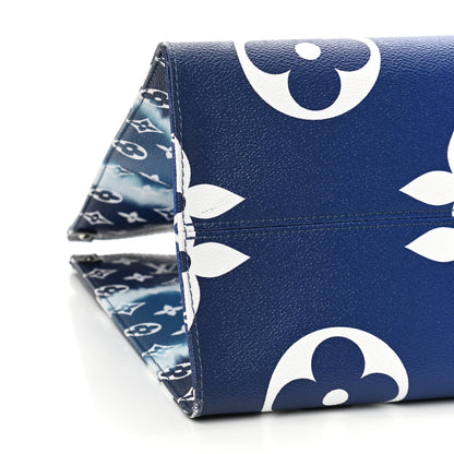 Louis Vuitton Monogram Escale Onthego GM Blue 8 of 11
