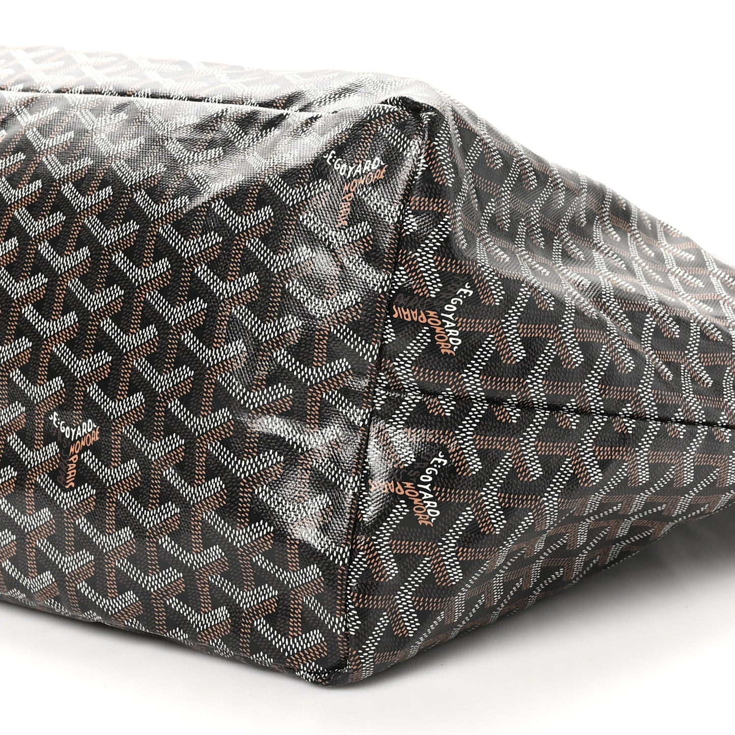 Goyardine Saint Louis GM Black Gold