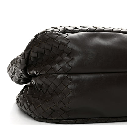 Bottega Veneta Nappa Intrecciato Medium Campana Hobo Ebano 10 of 12