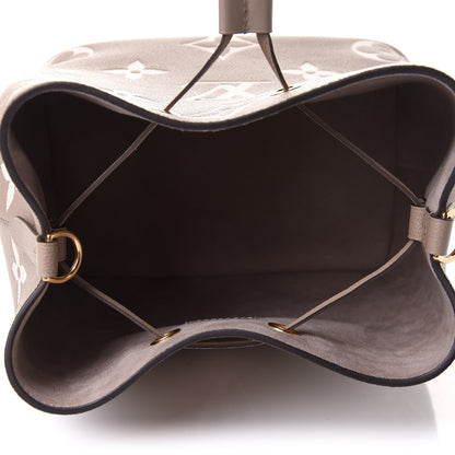 Louis Vuitton Empreinte Monogram Giant Neonoe MM Tourterelle Creme 7 of 10