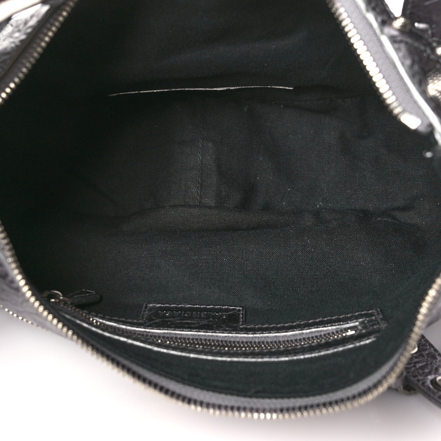 Balenciaga Metallic Agneau Arena Small Le Cagole Shoulder Bag Silver 5 of 9