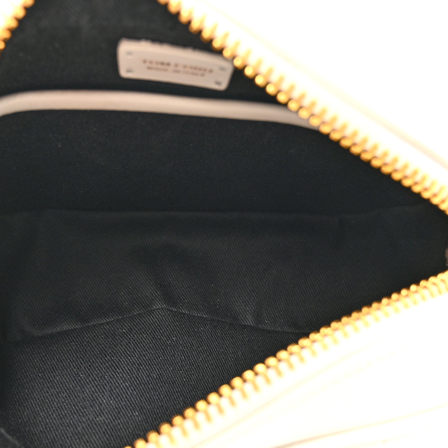Tom Ford Bos Taurus Calfskin Quilted TF Camera Bag White 5 of 10