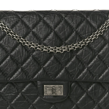 Chanel Aged Calfskin Quilted 2.55 Reissue 226 Flap Black 8 of 10