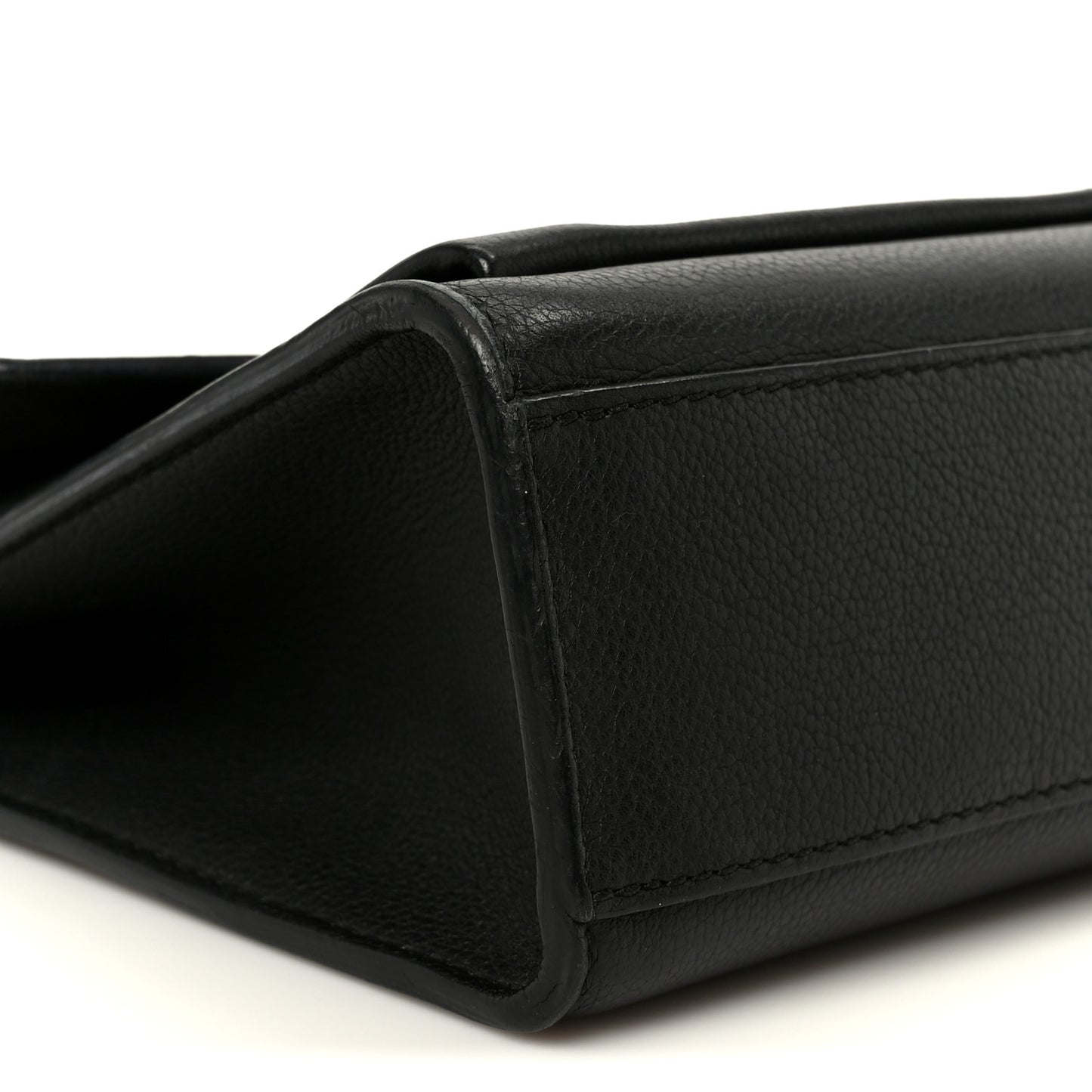 Soft Calfskin My Lockme Chain Bag BB Black