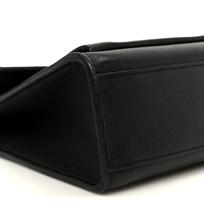 Louis Vuitton Soft Calfskin My Lockme Chain Bag BB Black 8 of 9