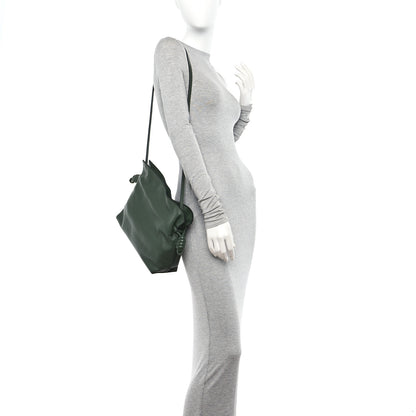 Loewe Nappa Flamenco Knot Clutch Vintage Khaki 2 of 10