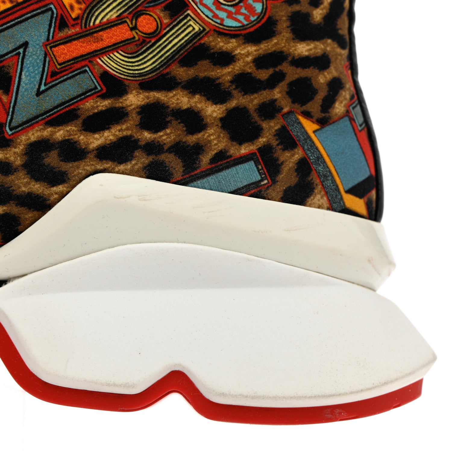 Christian Louboutin Neoprene Space Run Loubileo Donna Flat Sneakers 38 Multi 12 of 16