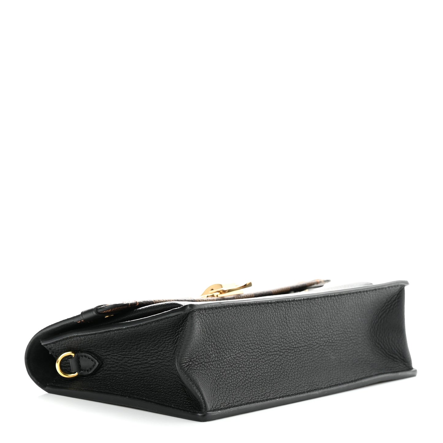Damier Ebene Vavin Chain Wallet Black