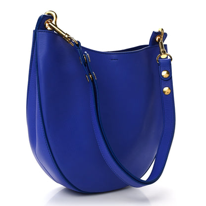 Celine Supple Calfskin Small Hobo Indigo 3 of 11
