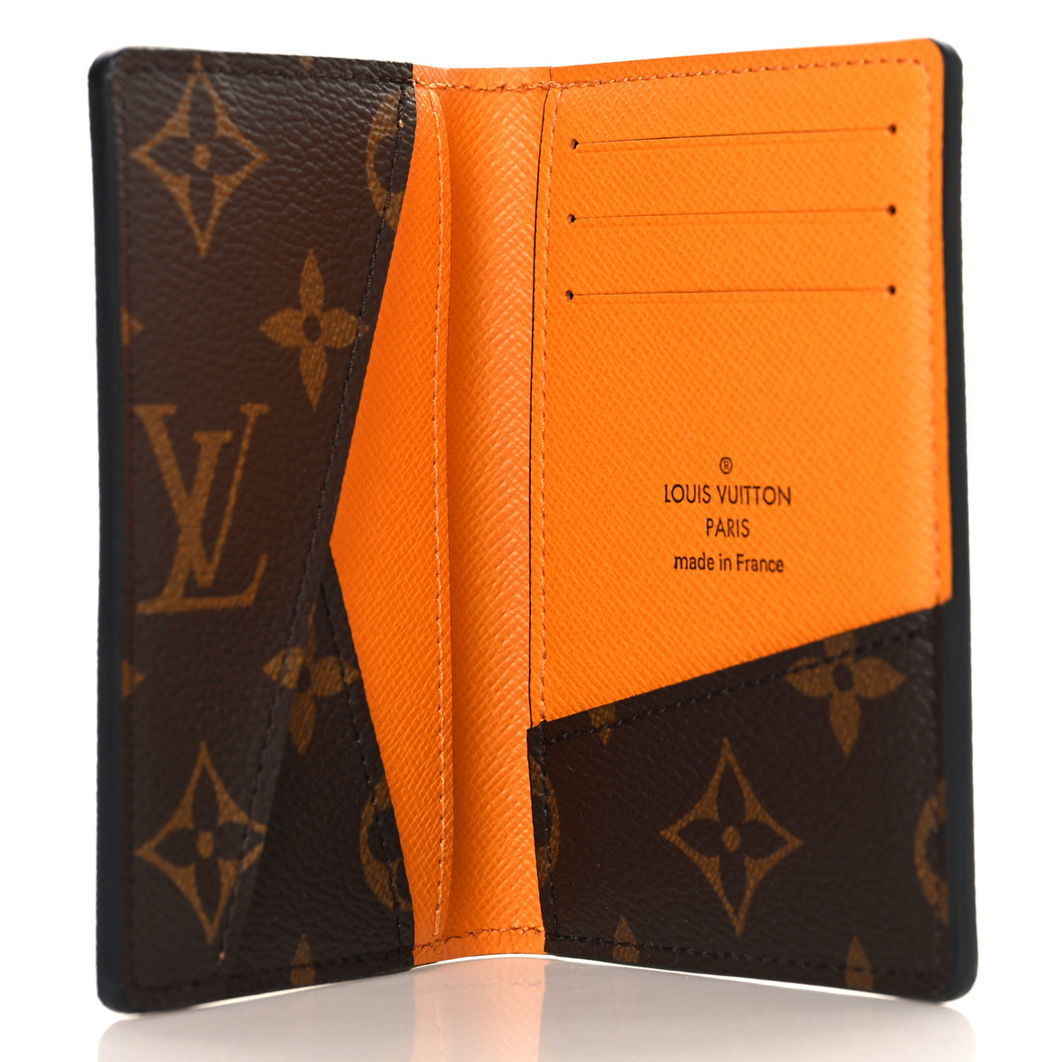 Louis Vuitton Monogram Macassar Pocket Organizer NM Safran Yellow 5 of 7