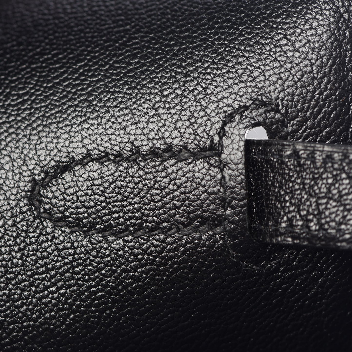 Chevre de Coromandel Birkin 35 Black