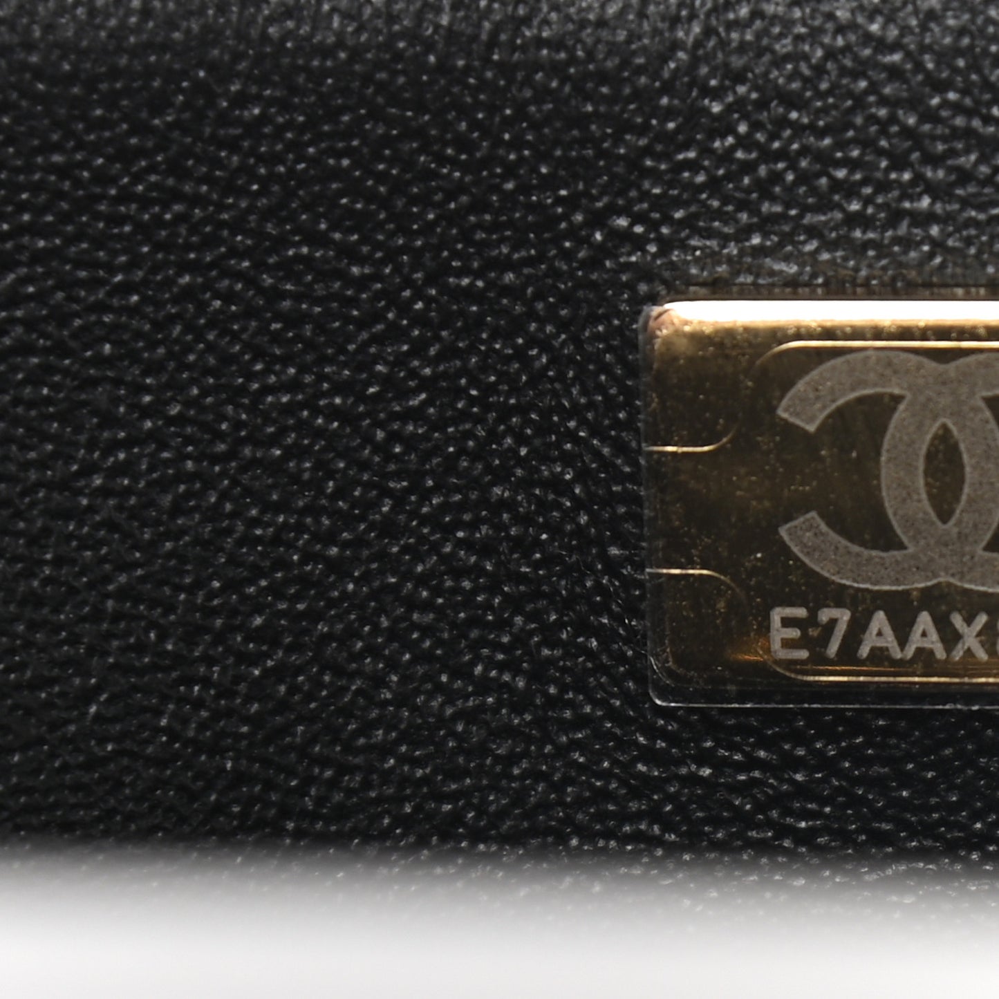 Lambskin Quilted Mini Top Handle Rectangular Flap Black