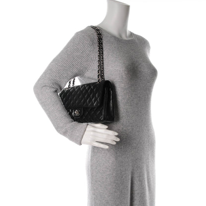 Chanel Caviar Quilted Medium Double Flap Black 2 of 8