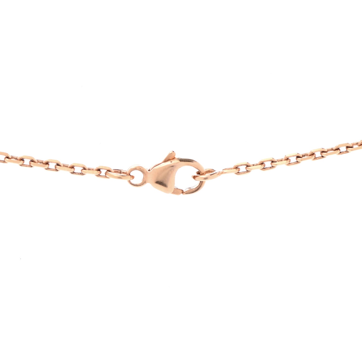 Hermes Lacquered Rose Gold Pop H Pendant Necklace Black 5 of 7
