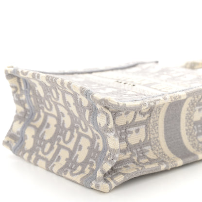 Christian Dior Oblique Mini Book Tote Phone Bag Grey 6 of 10