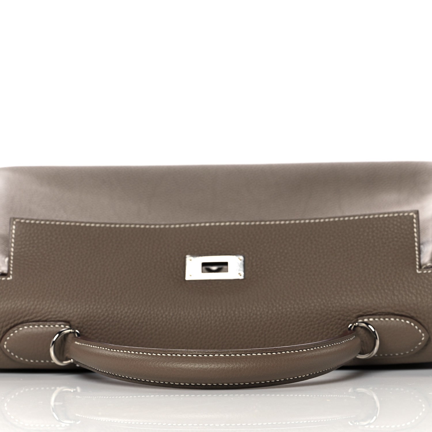 Hermes Togo Kelly Retourne 32 Etoupe 14 of 38
