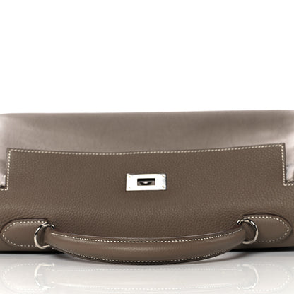 Hermes Togo Kelly Retourne 32 Etoupe 14 of 38