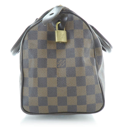 Louis Vuitton Damier Ebene Speedy 25 6 of 12