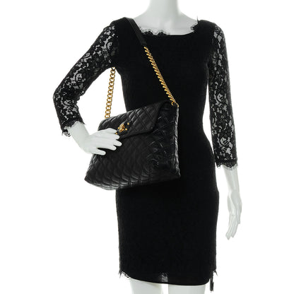 Marc Jacobs Leather Quilted The XL Single Flap Black 2 of 11