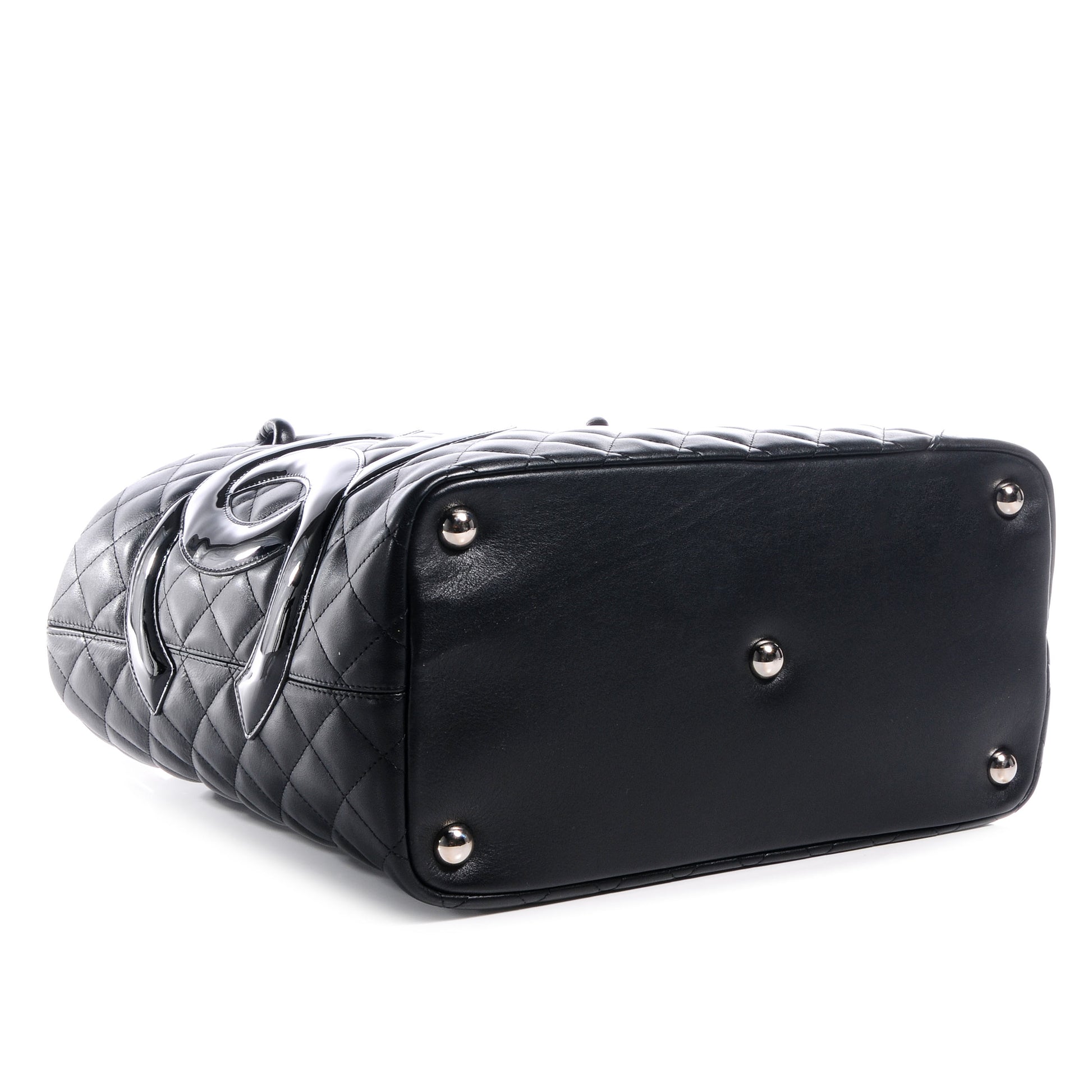 Chanel Calfskin Quilted Large Cambon Tote Black 4 of 8