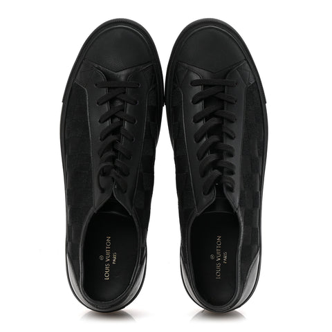 Canvas Calfskin Damier Mens Tattoo Sneakers 9