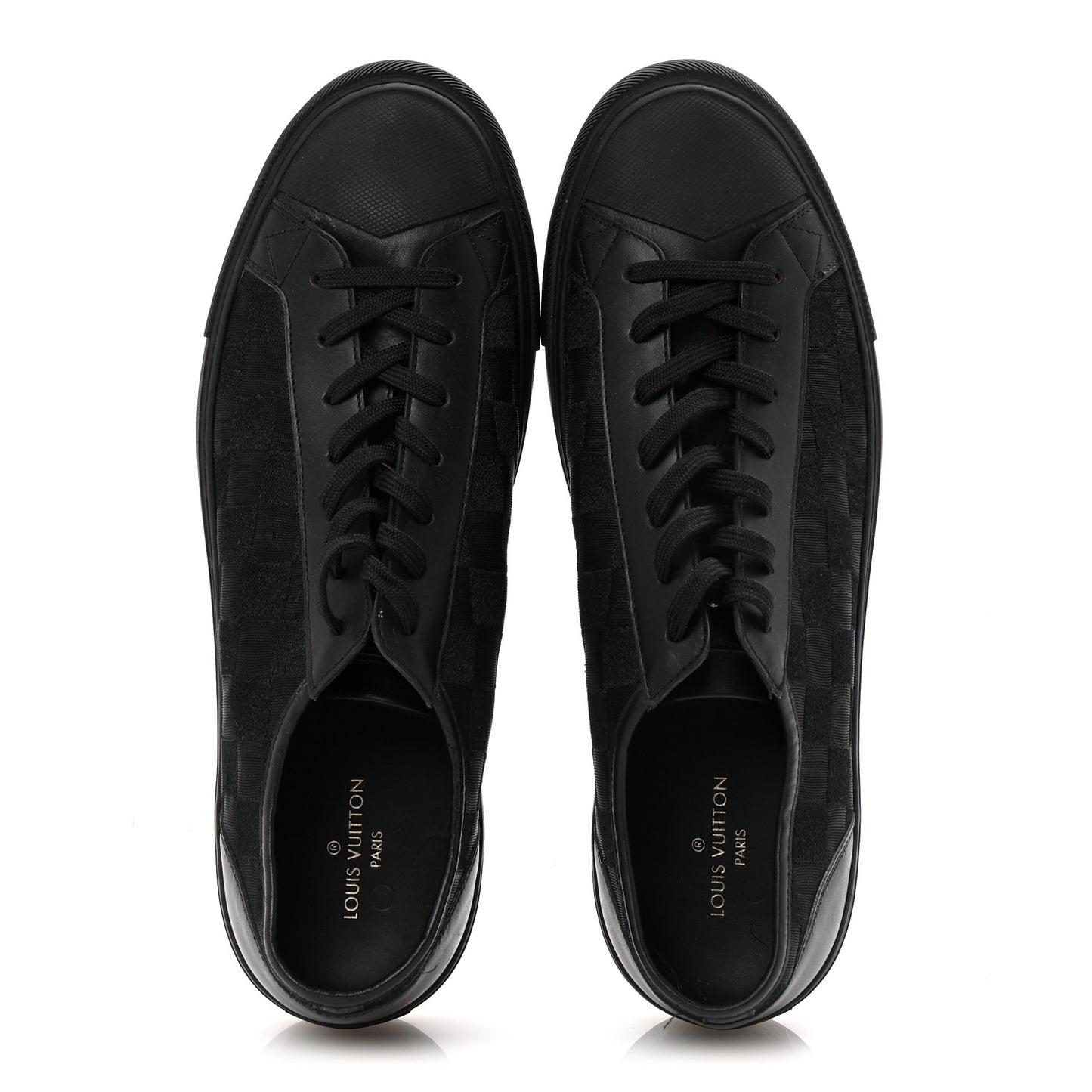 Canvas Calfskin Damier Mens Tattoo Sneakers 9