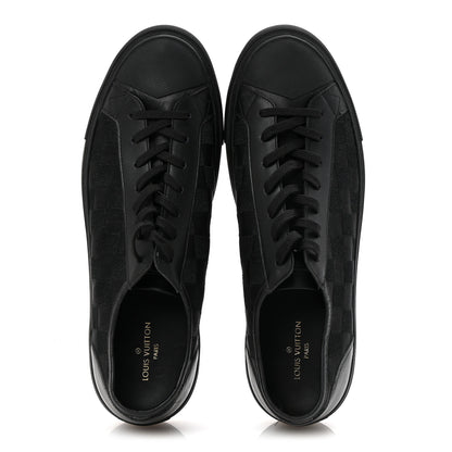 Louis Vuitton Canvas Calfskin Damier Mens Tattoo Sneakers 9 2 of 10