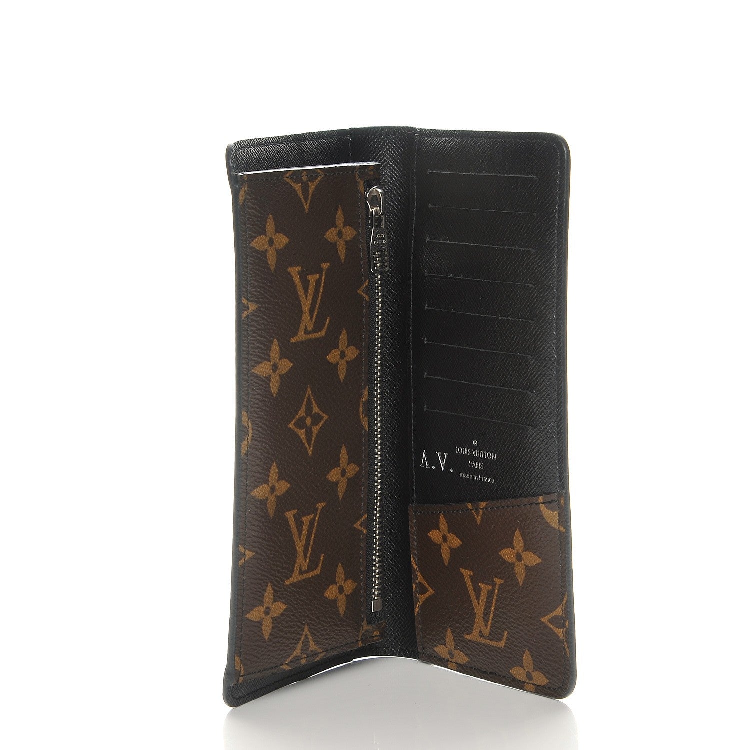 Louis Vuitton Monogram Macassar Tanon Wallet 5 of 8
