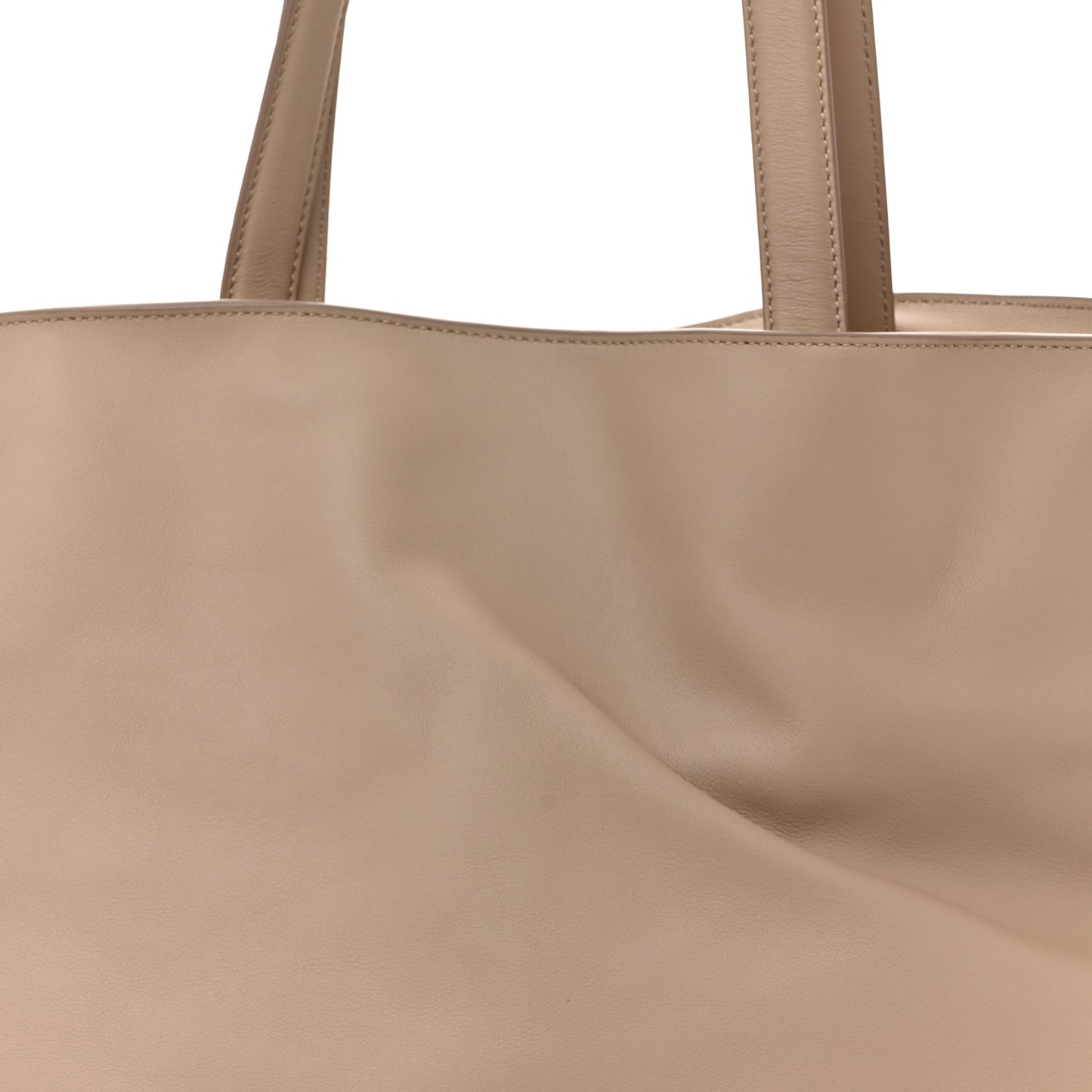 Calfskin Large Flamenco Knot Bag Sand