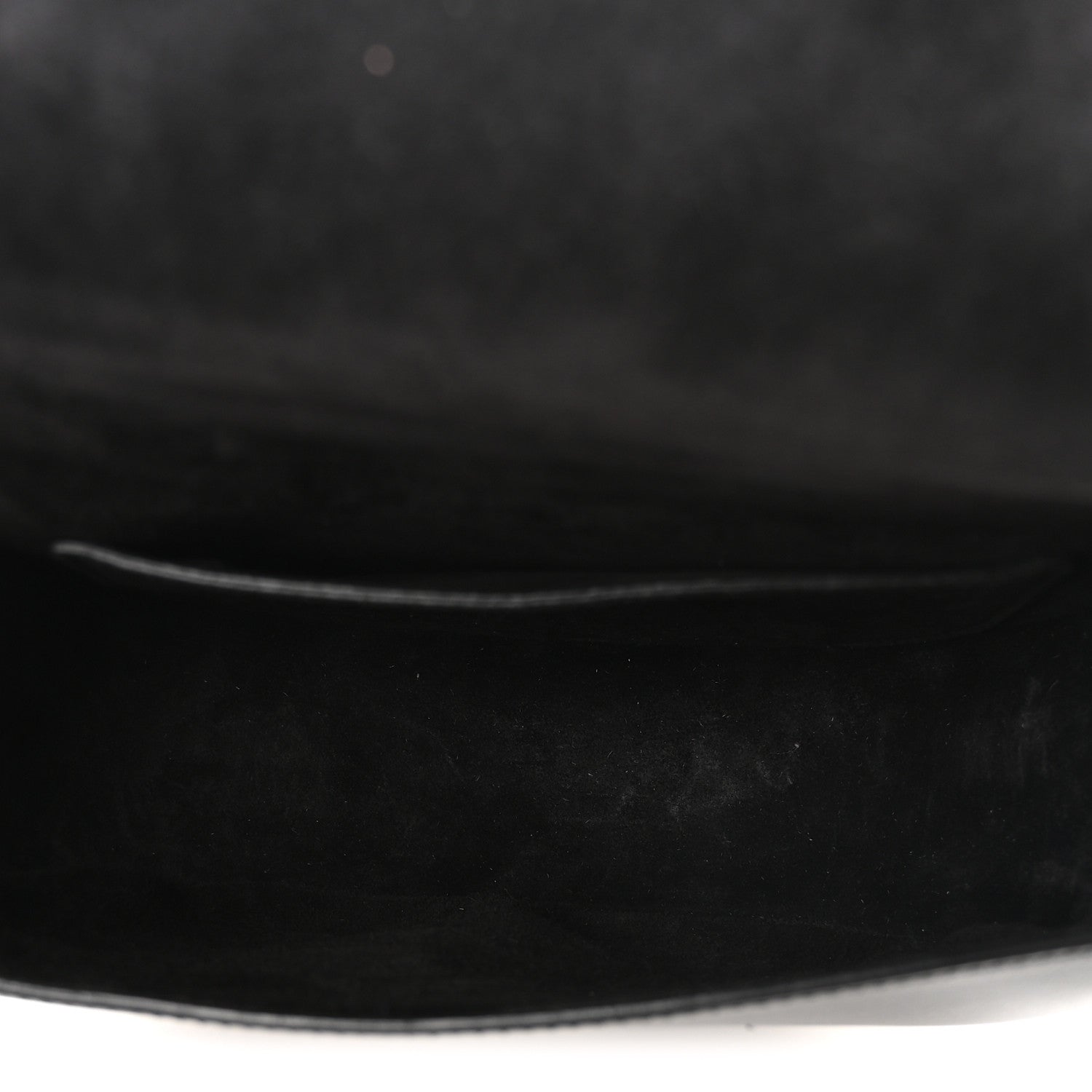 Celine Smooth Calfskin Cuir Triomphe Folco Crossbody Bag Black 5 of 9