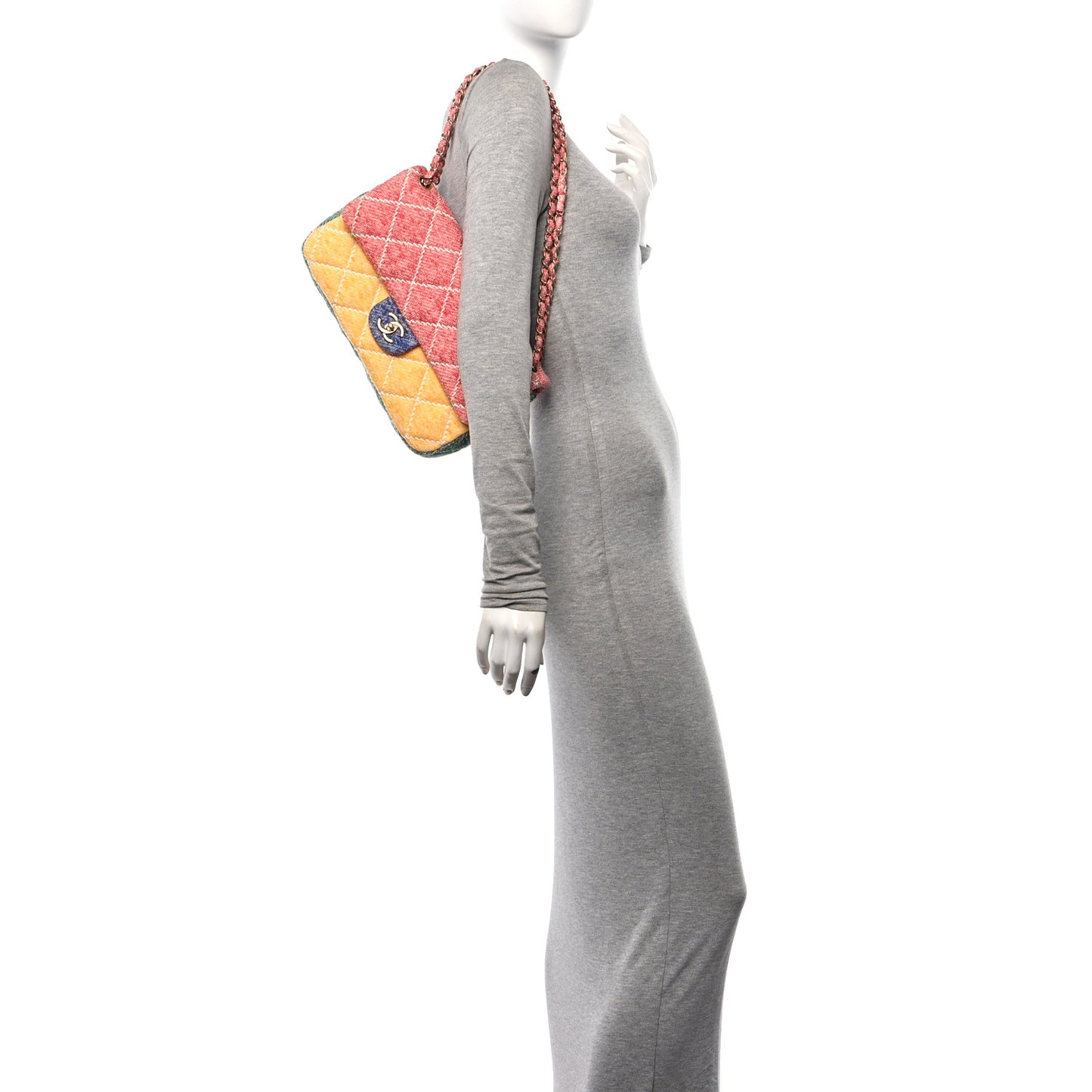 Jersey Quilted Jumbo Fabrics and Co Flap Multicolor