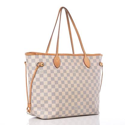 Louis Vuitton Damier Azur Neverfull MM 3 of 13