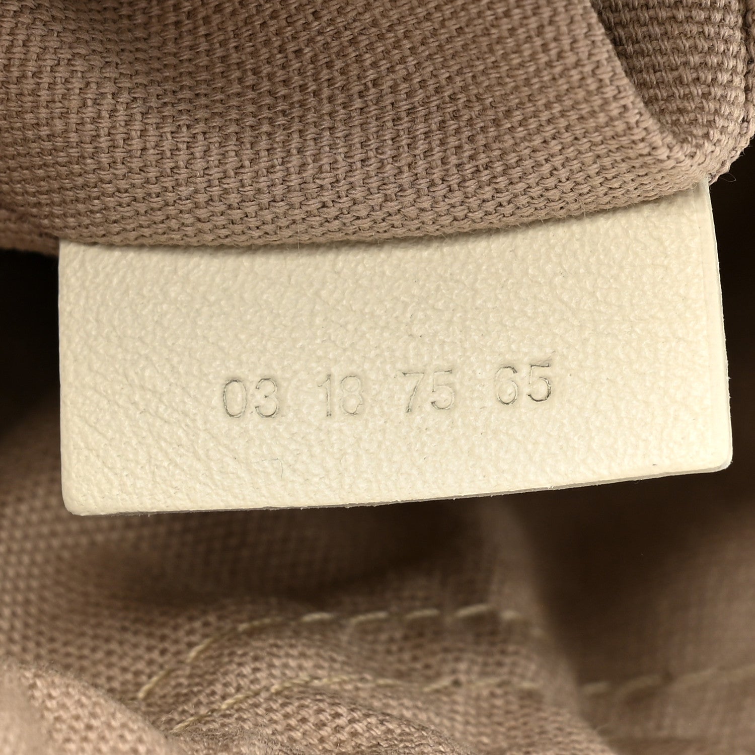 Chloe Smooth Calfskin Mini Roy Bucket Bag Natural White 7 of 10