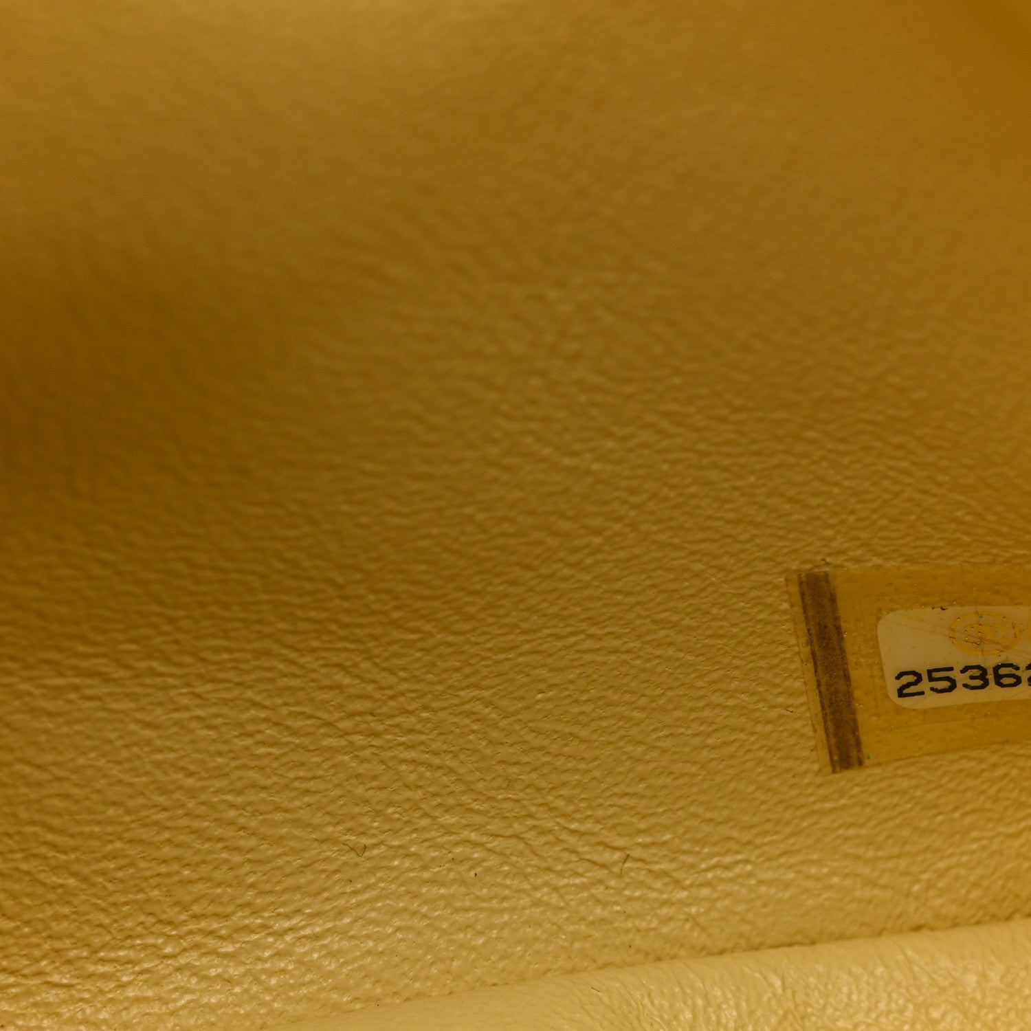 Chanel Lambskin Quilted Mini Square Flap Light Yellow 7 of 11