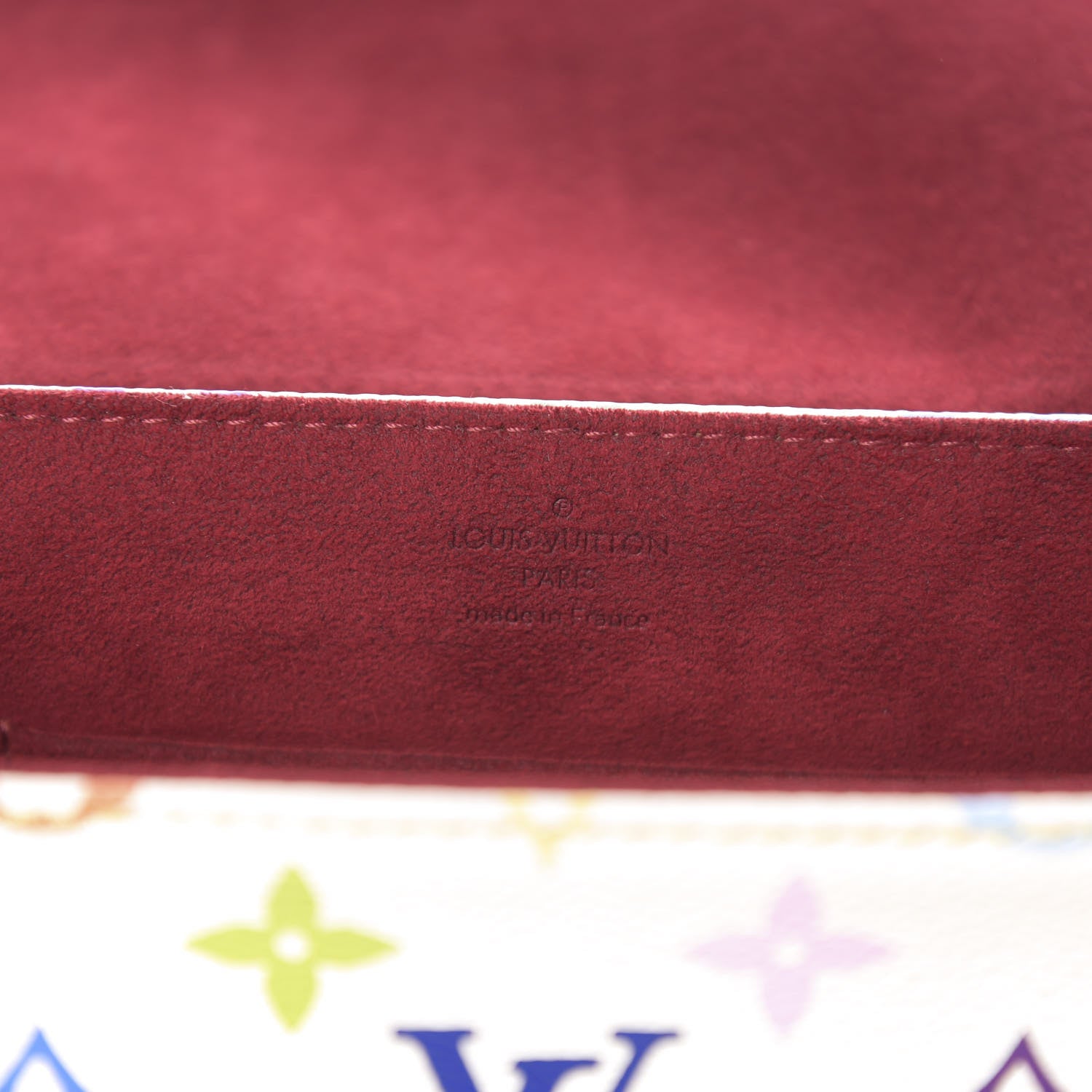 Louis Vuitton Monogram Multicolor Beverly MM White 6 of 12