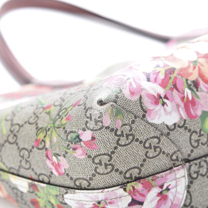 Gucci GG Supreme Monogram Blooms Medium Reversible Tote Beige Multicolor Dry Rose 11 of 20