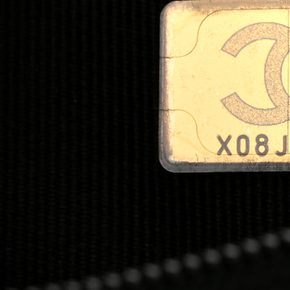 Chanel Lambskin Quilted Top Handle Wallet On Chain WOC Black 7 of 10