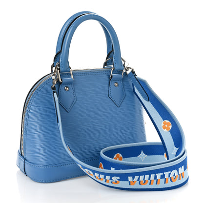 Louis Vuitton Epi Jacquard Alma BB Bleuet 3 of 8