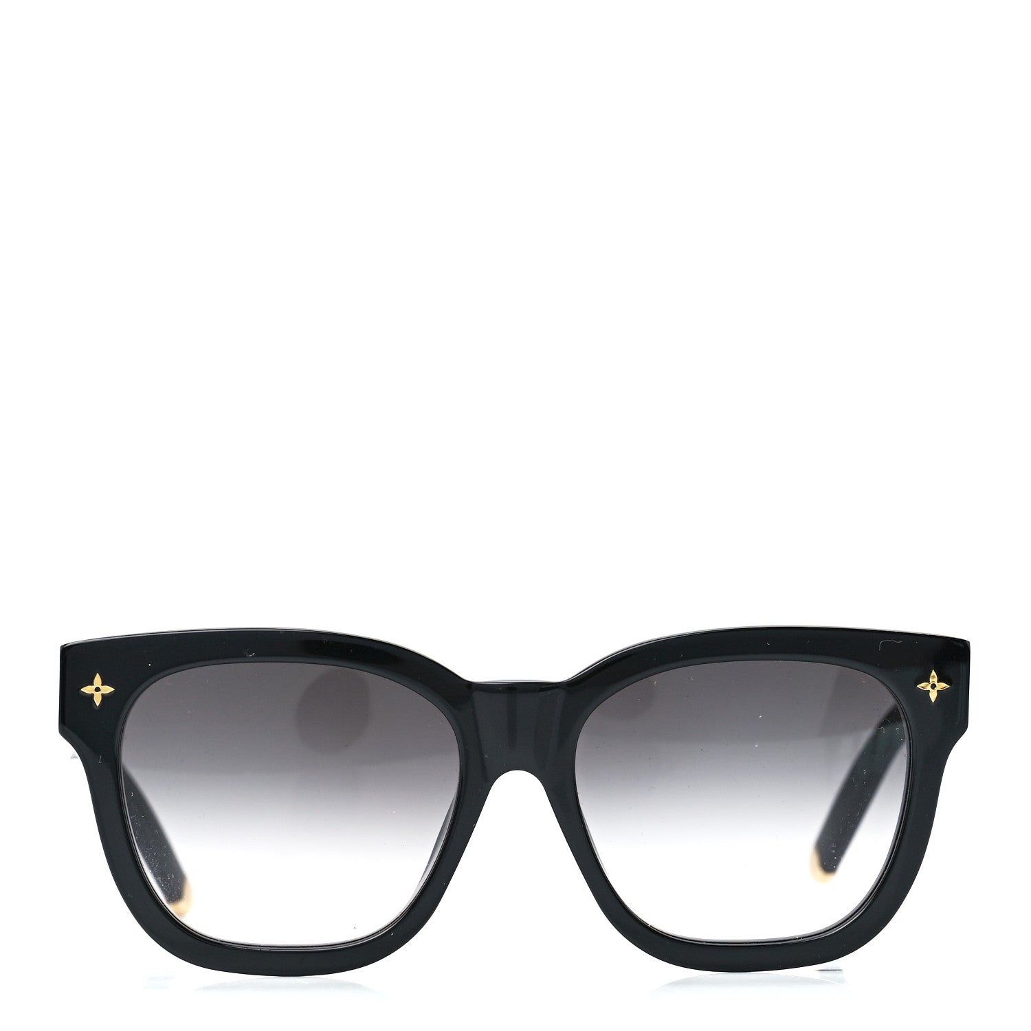 Louis Vuitton Acetate My Monogram Square Sunglasses Z1523E Black 2 of 8