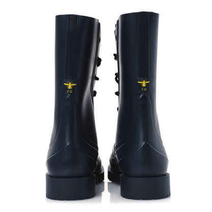 Christian Dior Rubber Diorcamp Low Boots 41 Indigo 6 of 10