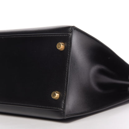 Hermes Box Kelly Sellier 32 Black 7 of 12