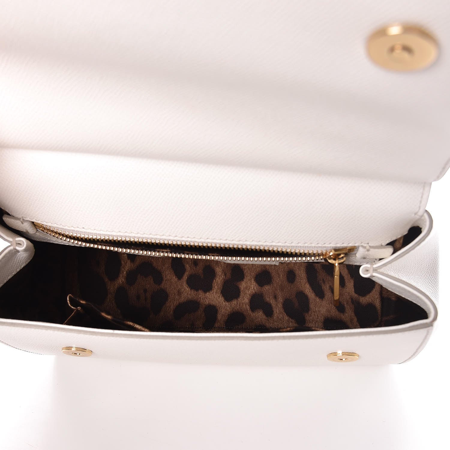 Dolce & Gabbana Dauphine Medium Miss Sicily Satchel White 5 of 9