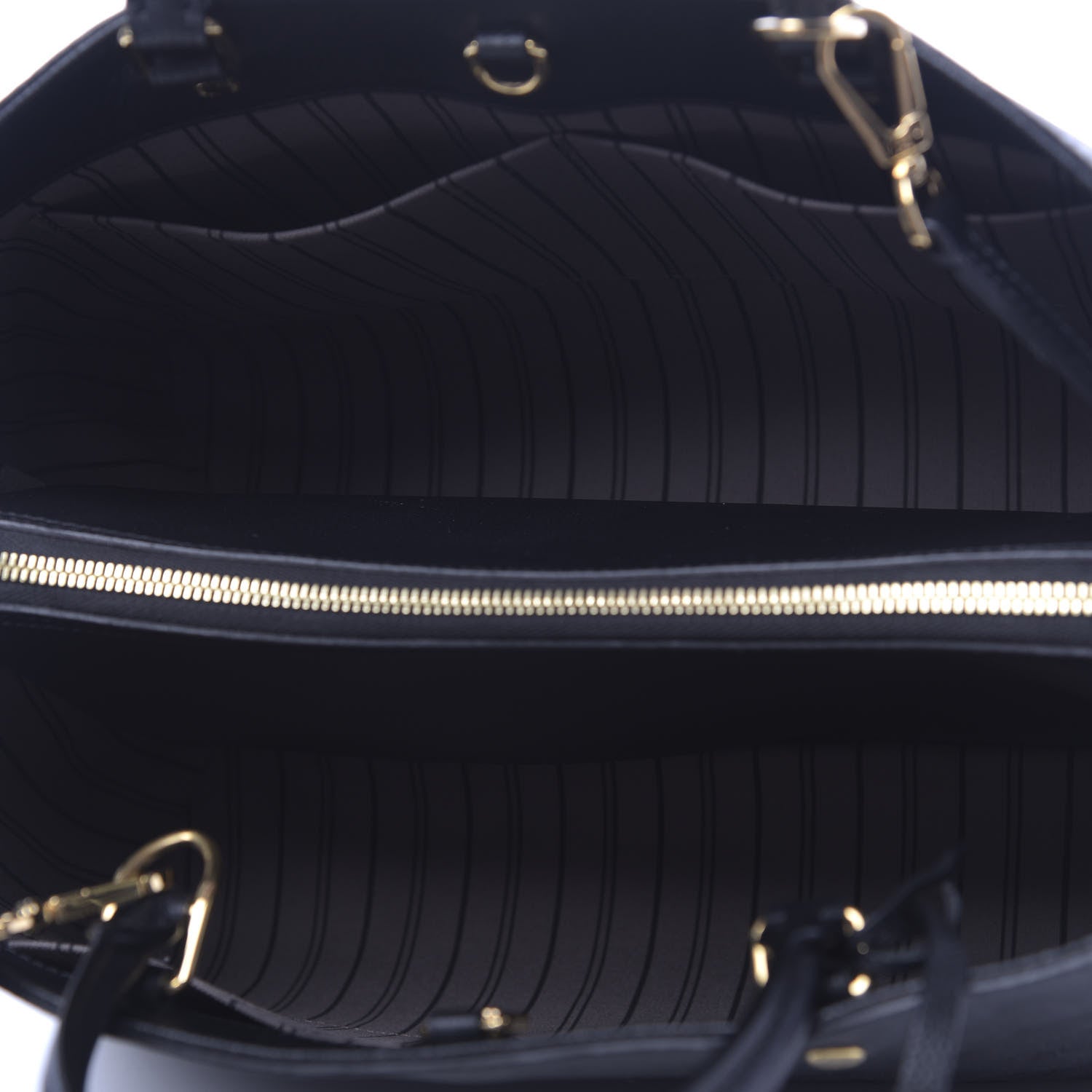 Louis Vuitton Empreinte Montaigne GM Black 4 of 9