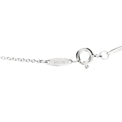 Tiffany Sterling Silver Elsa Peretti Letter J Pendant Necklace 5 of 7