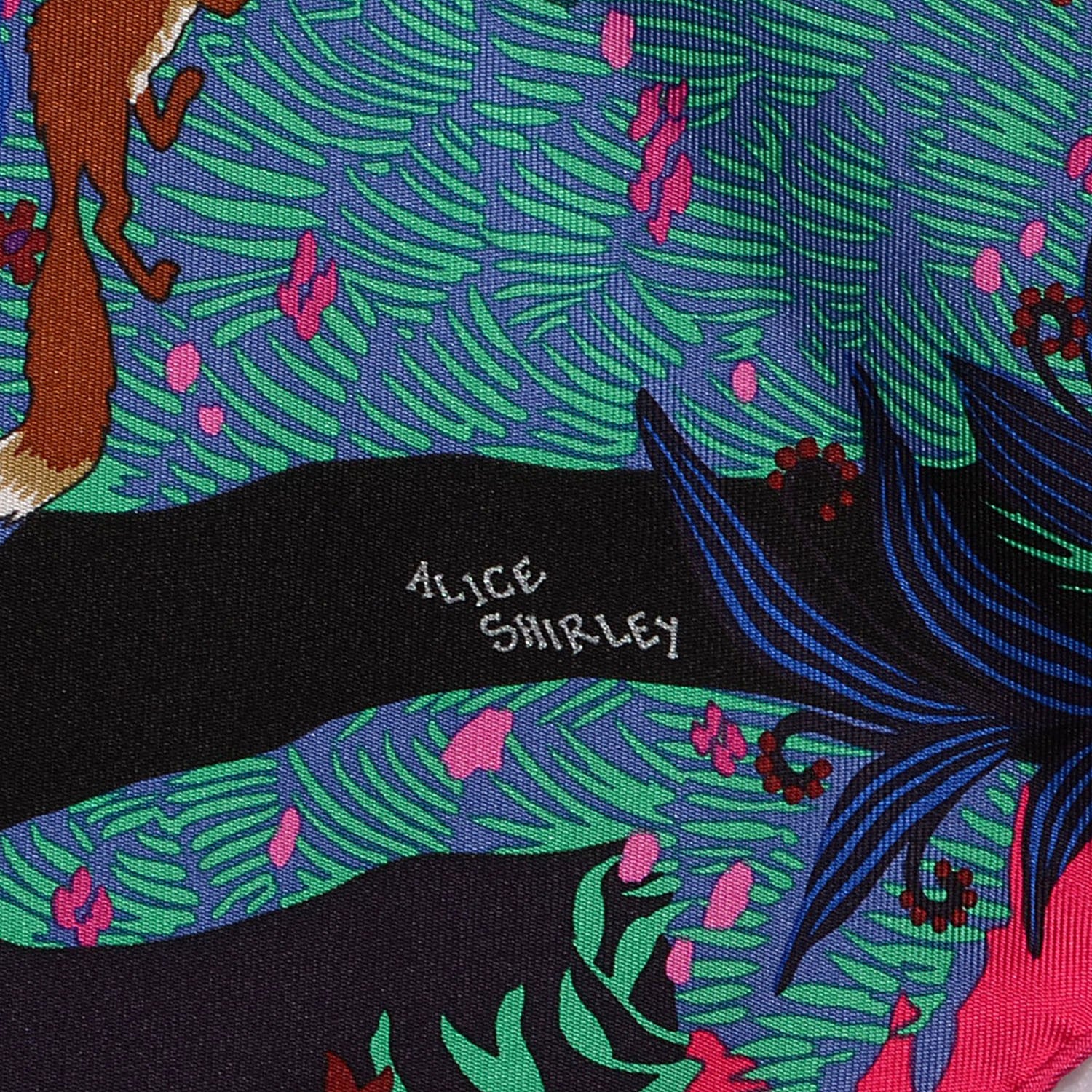 Hermes Silk Dans Un Jardin Anglais Scarf 90 5 of 6