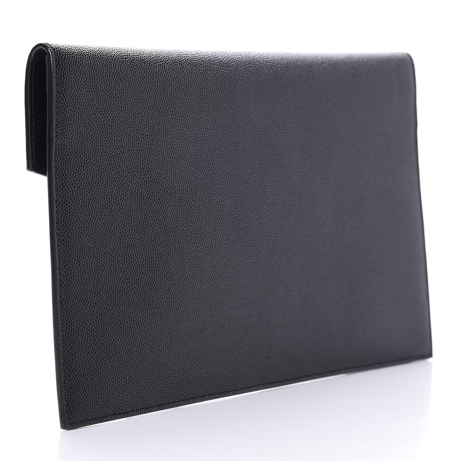 Saint Laurent Grain De Poudre Uptown Pouch Black 3 of 11