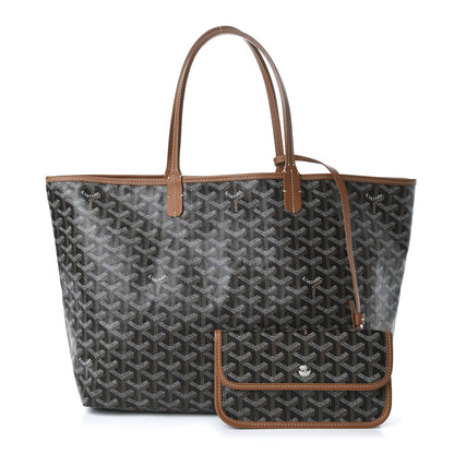 Goyard Goyardine Saint Louis PM Black Gold 1 of 8