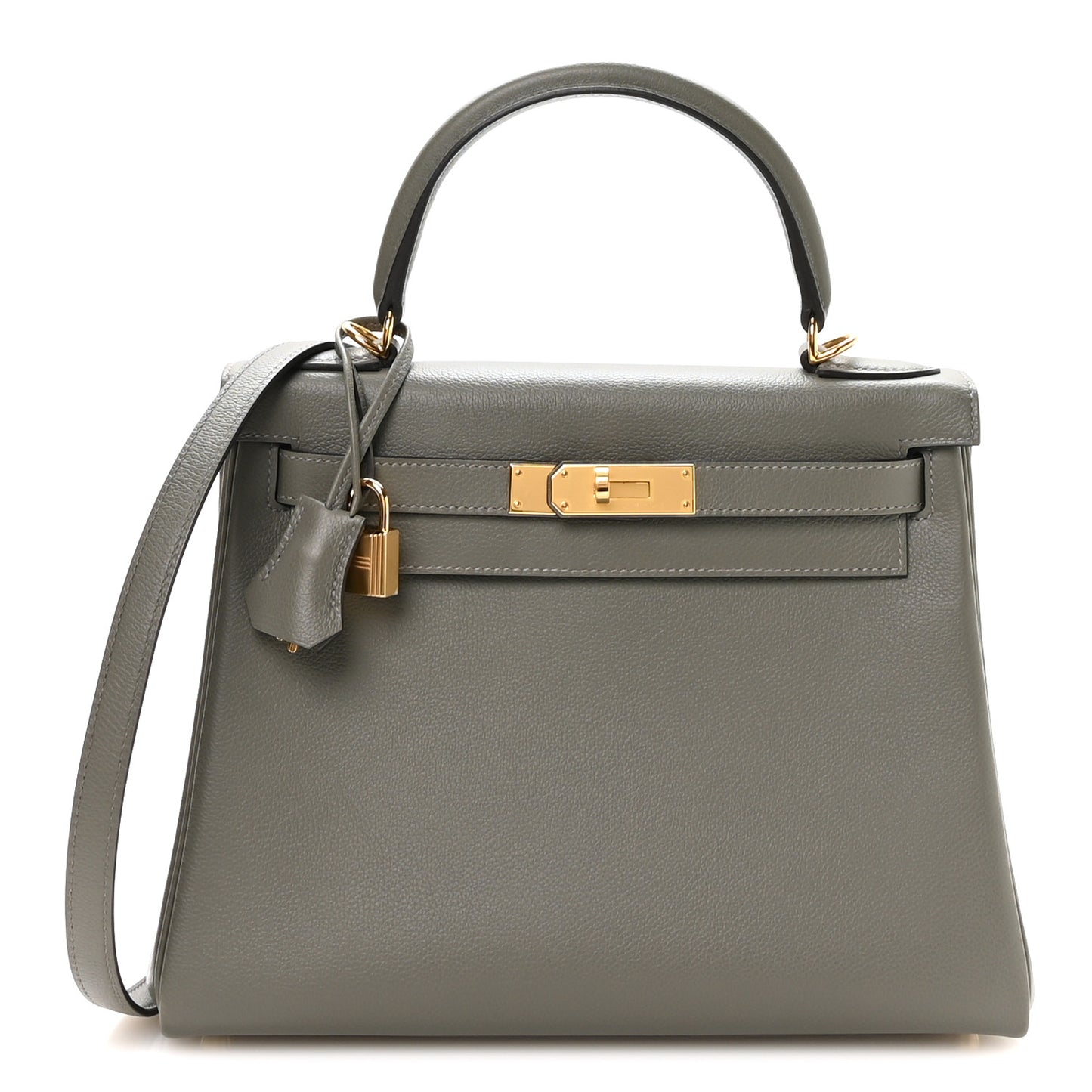 Evercolor Kelly Retourne 28 Gris Meyer